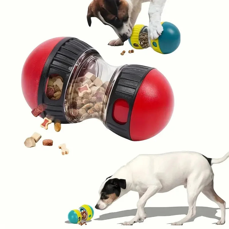 Slow feeder dog snack dispenser