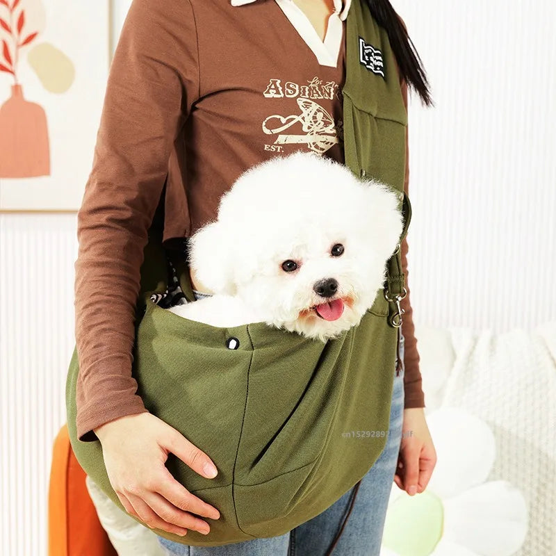 Pet Crossbody Shoulder Sling Carrier Bag \