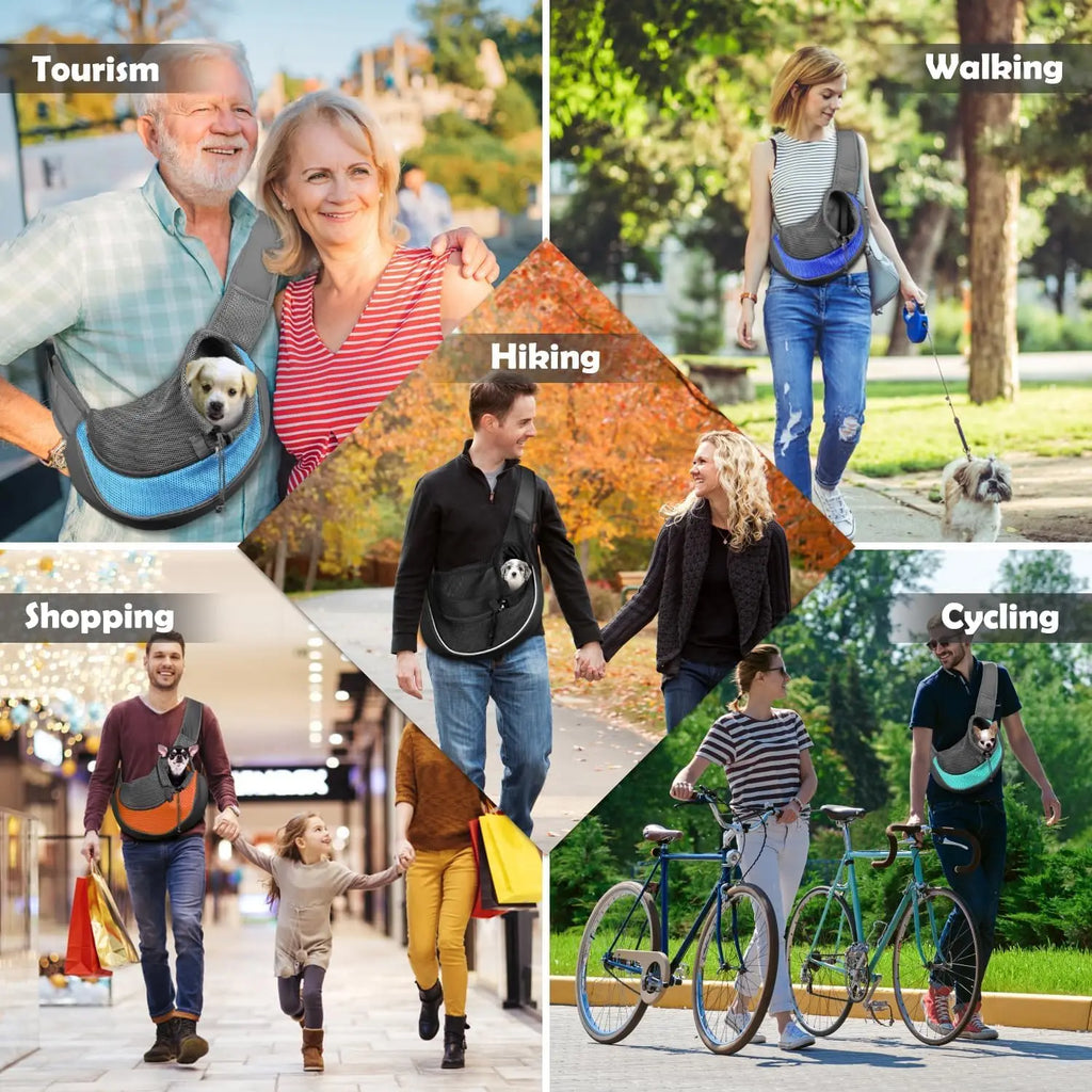 Hands-Free Pet Sling Carrier