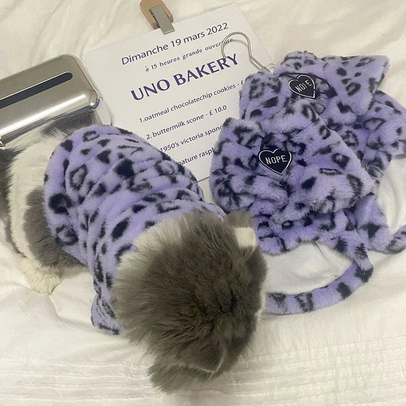 Cat Clothing Leopard Print