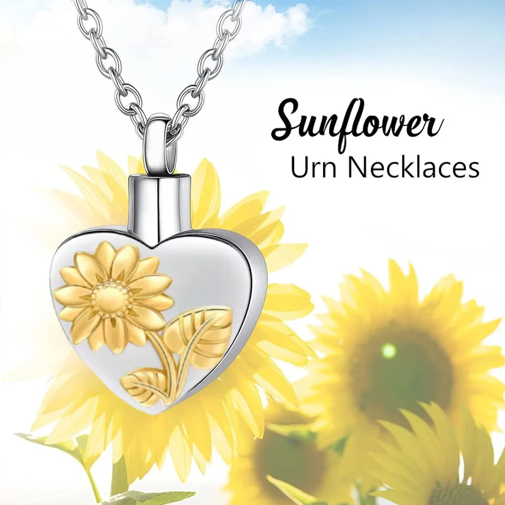 Pet Ashes Urn Locket Necklace