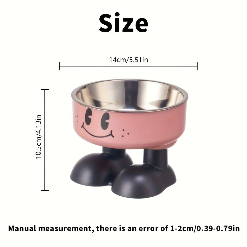 Elevated Dog Cat Bowl Stainless steel