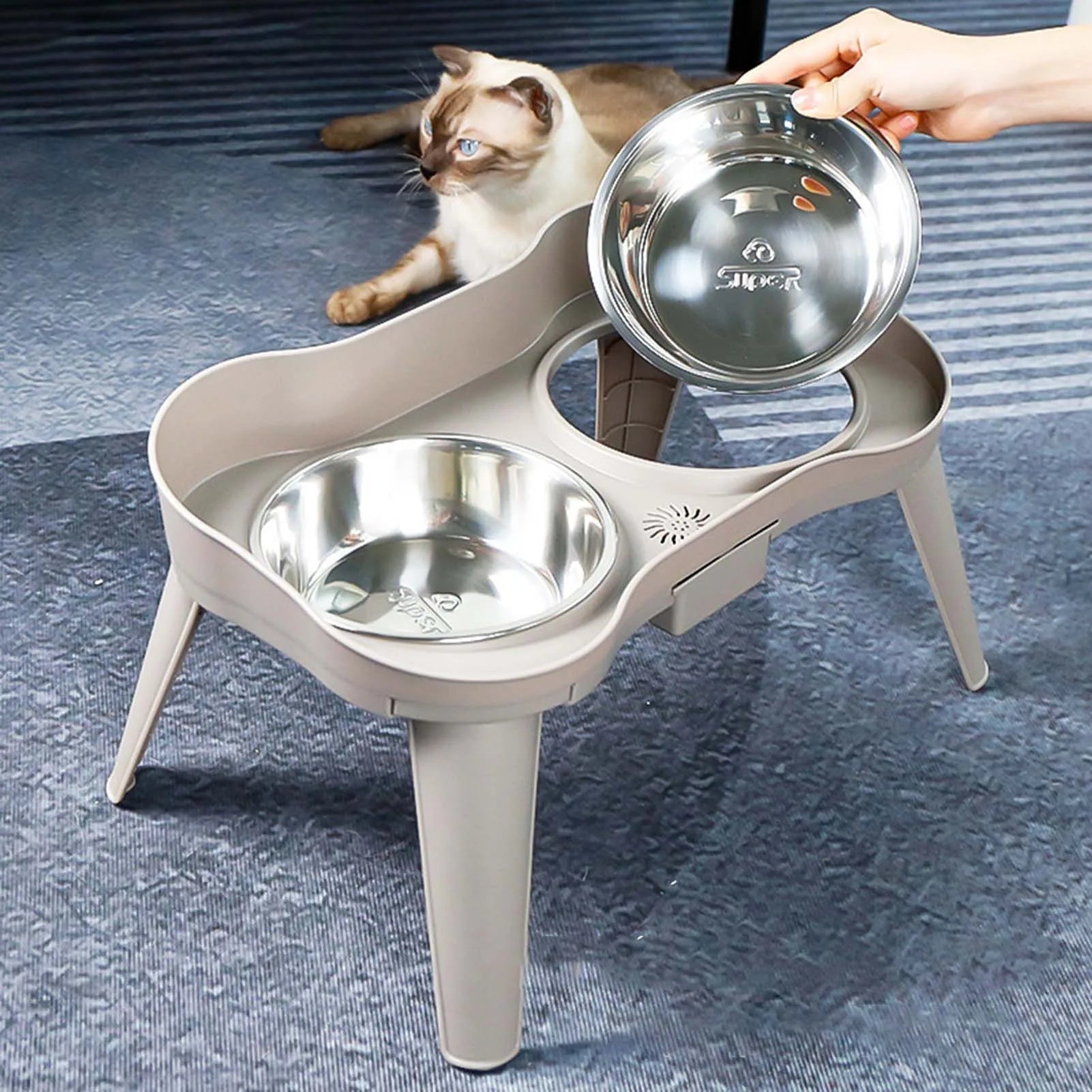 Elevated Dog Feeder Non-Slip
