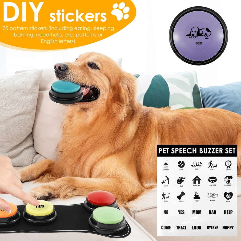 Dog Communication Buttons for Pet Training