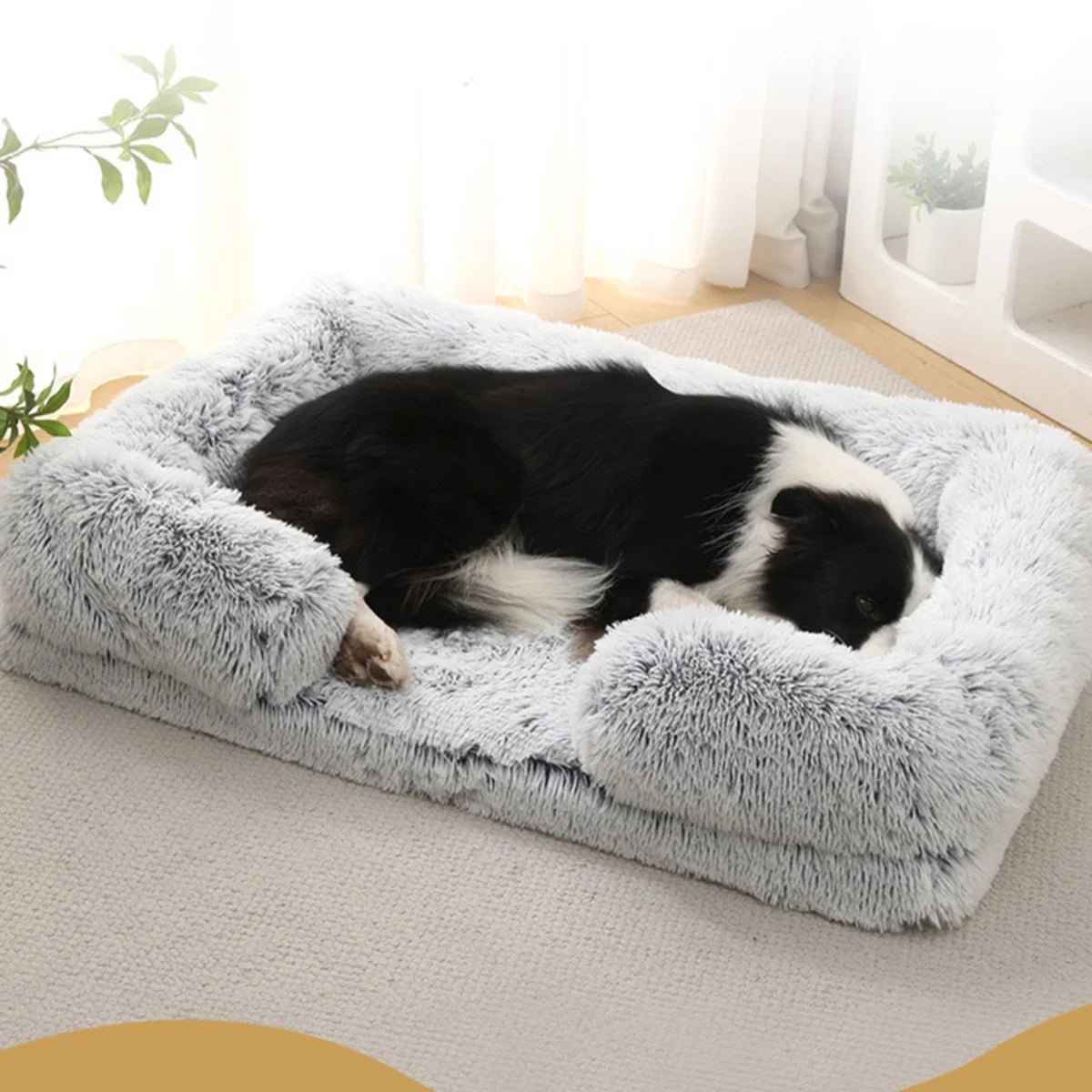 Fluffy Pet Bed Thickened Pad