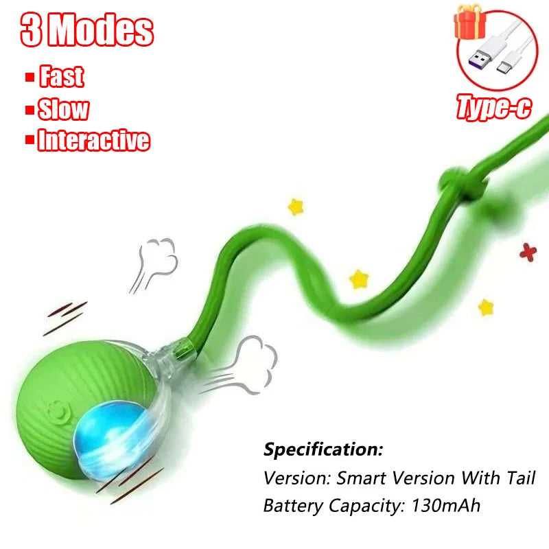 Interactive Cat Ball, Fast Rolling