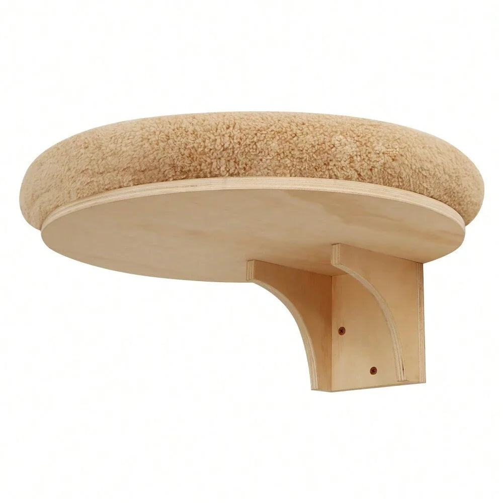 Cat Wall Mounted Hammock with Scratching Post