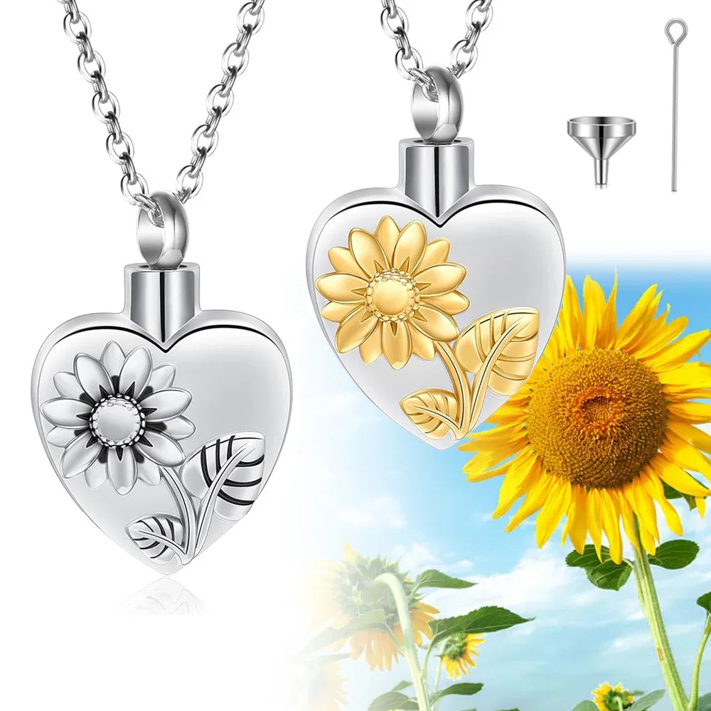Pet Ashes Urn Locket Necklace