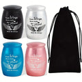 Set of 4 Cremation Mini Urns for Pet Ashes